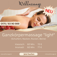 Promo Ganzk&ouml;rpermassage light